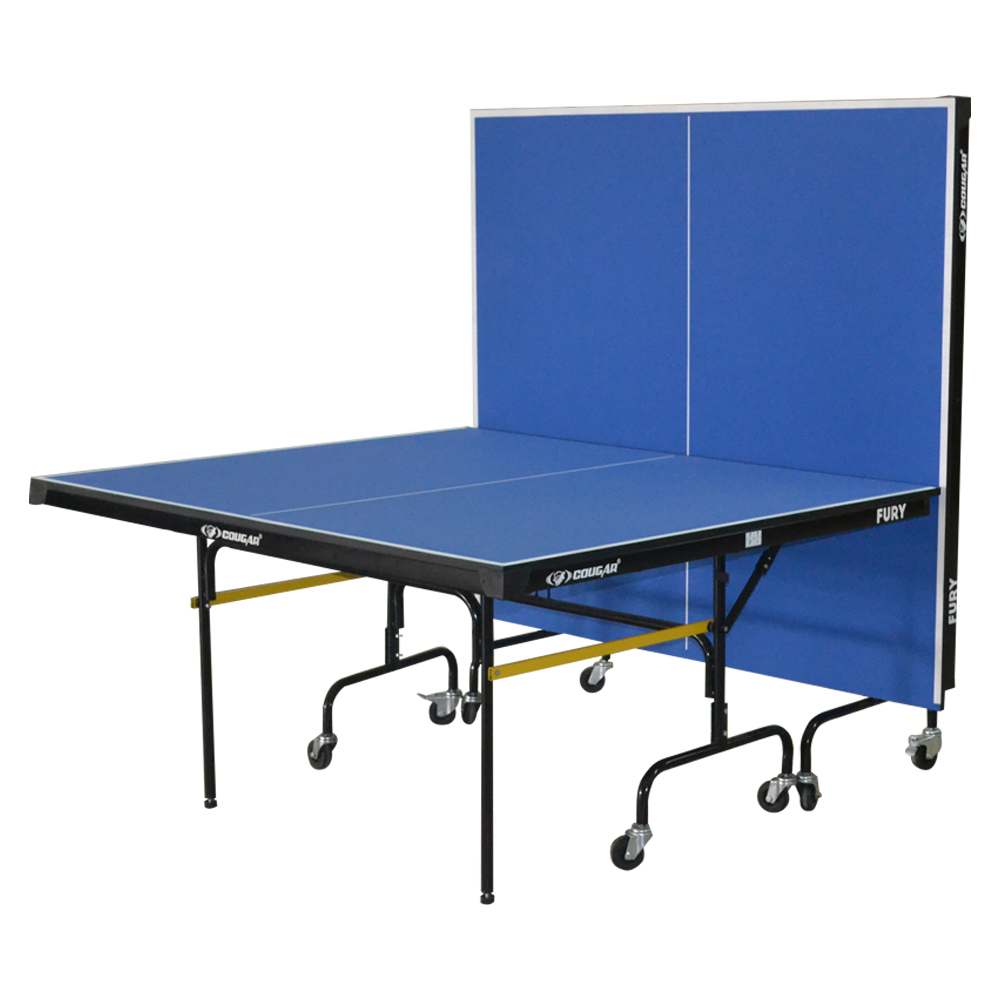 Ping Pong Fury Regulation Size Tennis Table w/ 4 Rackets and 6